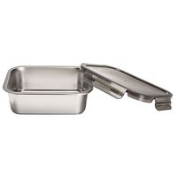 Erin Stainless Steel Food Container - 1200ml Rectangle